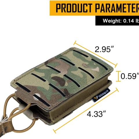 IDOGEAR Tactical LSR 5.56 Mag Pouch